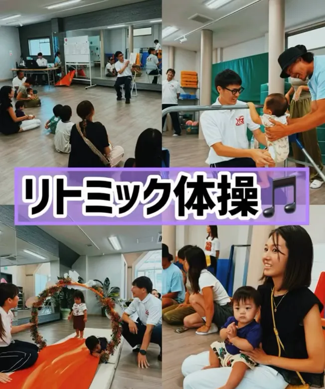 7/28(火)リトミック体操の様子